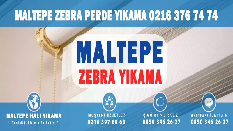 Altıntepe Zebra Perde Yıkama