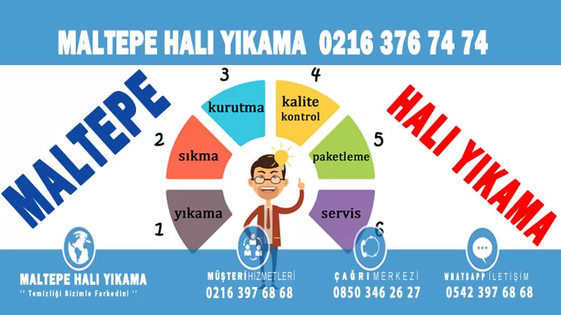 Zümrütevler Halı Yıkama Aşamaları