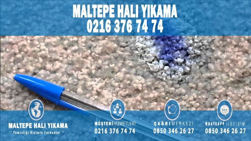 Halıdaki Kalem Lekesi Nasıl Çıkar ?