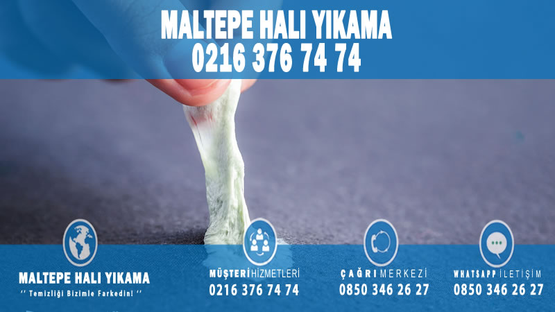 Halıdaki Sakız Lekesi Nasıl Çıkar ?