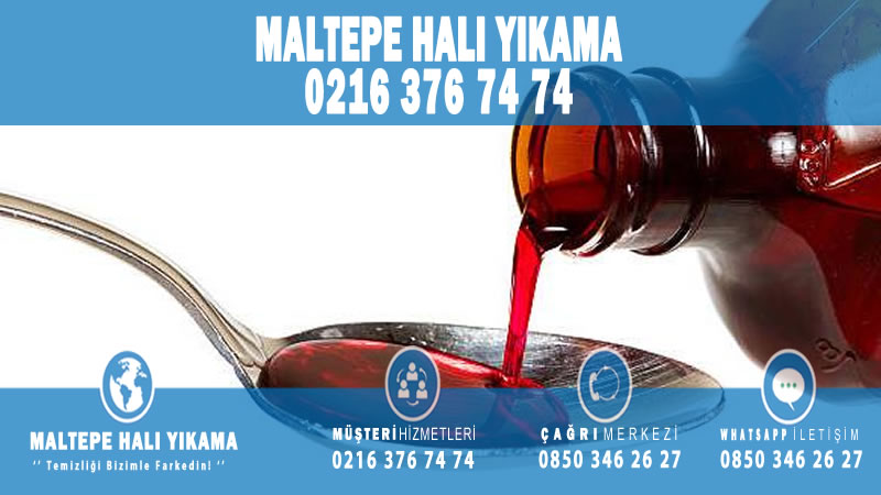 Halıdaki Şurup Lekesi Nasıl Çıkar?