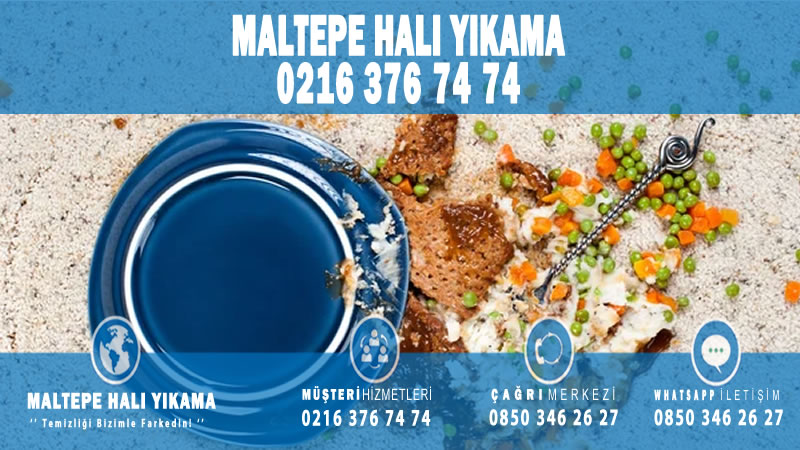 Halıdaki Yemek Lekesi Nasıl Çıkar?