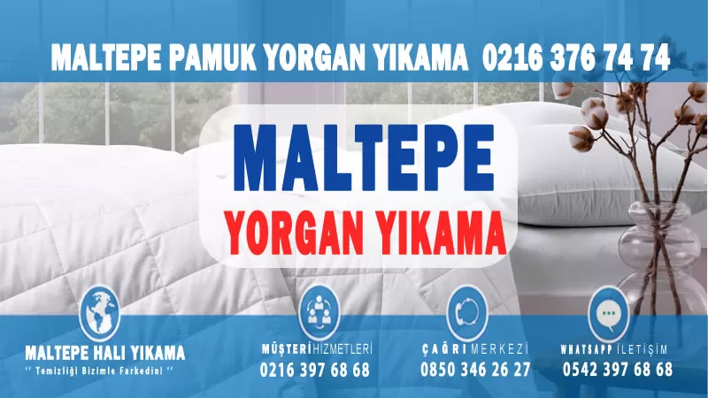 Maltepe Esenkent Pamuk Yorgan Yıkama